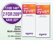 Zyora Zyvit+ Multi Vitamin 30 Effervescent Tablets-Each