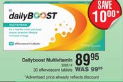 Dailyboost Multivitamin-30 Effervescent Tablets