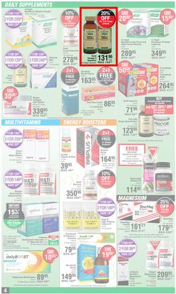 Dis-Chem : Staying Healthy Made Easy (21 July - 14 August 2022), page 4