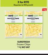 Surefresh Frozen Chips-For 2 x 1Kg