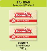 Bonnita Salted Butter-For 2 x 500g