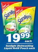 Sunlight Dishwashing Liquid Refill Pouch-Each