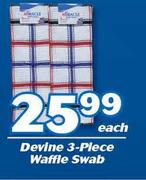 Devine 3 Piece Waffle Swab-Each