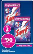 Surf Hand Washing Powder-3Kg Each