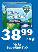 Vicks VapoRub Tub-50g