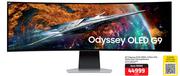 Samsung 49" Odyssey OLED G95SC, 0.03ms GTG, 240Hz Smart Gaming Monitor LS49CG954SUXEN