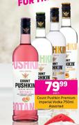 Count Pushkin Premium Imperial Vodka Assorted-750ml Each