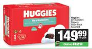 Huggies Dry Comfort Diapers Value Pack Assorted-Per Pack