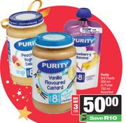 Purity 3rd Foods 200ml Or Puree 150ml-For 3