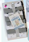 Snuggletime 8 Pack Supersoft Washcloths