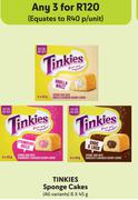 Tinkies Sponge Cakes (All Variants)-For 3 x 6 x 45g