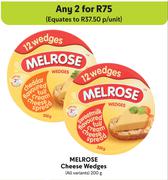Melrose Cheese Wedges (All Variants)-For 2 x 200g