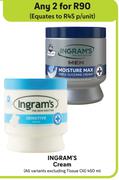 Ingram's Cream (All Variants Excluding Tissue Oil)-For 2 x 450ml