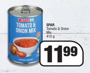 Spar Tomato & Onion Mix-410g