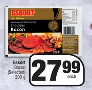 Eskort Bacon (Selected)-200g Each