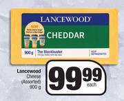 Lancewood Cheese (Assorted)-900g Each