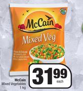 Mc Cain Mixed Vegetables-1Kg Each