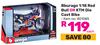 Bburago 1:18 Red Bull Or KTM Die Cast Bike