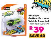 Bburago Go Gear Extreme Vehicle Assorted