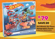 Hot Wheels 56 Piece Holographic Puzzle