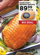 Food Lover's Boneless Gammon-Per Kg