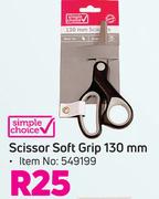Simple Choice Scissor Soft Grip 130mm