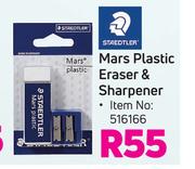 Staedtler Mars Plastic Eraser & Sharpener