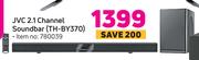 JVC 2.1 Channel Sounbar TH-BY370