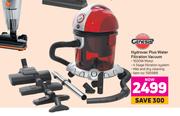 Genesis Hydrovac Plus Water Filtration Vacuum