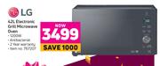 LG 42Ltr Electronic Grill Microwave Oven