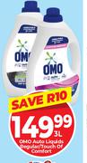 Omo Auto Liquids Regular/Touch Of Comfort-3L