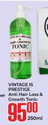 Vintage Is Prestige Anti Hair Loss & Growth Tonic-250ml