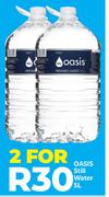 Oasis Still Water-For 2 x 5L