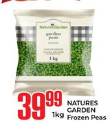 Natures's Garden Frozen Peas-1Kg