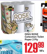 Dinu Rose Collection Toilet Paper 2 Ply-18's