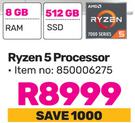 HP Ryzen 5 Processor Laptop