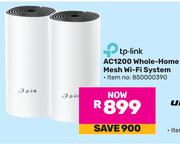 TP-Link AC1200 Whole Home Mesh Wi-Fi System 850000390