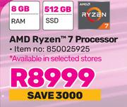Lenovo AMD Ryzen 7 Processor Laptop