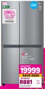 LG 643L Side By Side Refrigerator (GC-B257JLYL.APZQESA) 