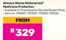 Always Home Waterproof Mattress Protector