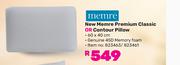 Memre New Memre Premium Classic Or Contour Pillow