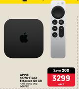 Apple 4K Wi-Fi And Ethernet 128GB