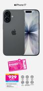 Apple iPhone 17 With MyVoucher R1000-On 3GB Red Core