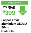 Geolia 50cm Aluminium Anvil Lopper 81443867