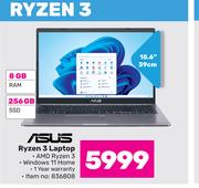 Asus 15.6"(39cm) Ryzen 3 Laptop 