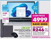 Acer 15.6"(39cm) Intel Celeron Laptop 
