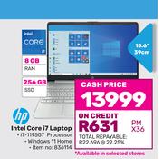 HP 15.6"(39cm) Intel Core i7 Laptop