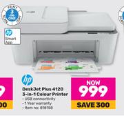HP DeskJet Plus 4120 3-In-1 Colour Printer