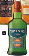 Three Ships Bourbon Cask Finish Whisky-750ml Each