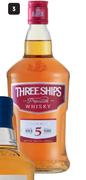 Three Ships 5 Year Old Whisky-750ml Each